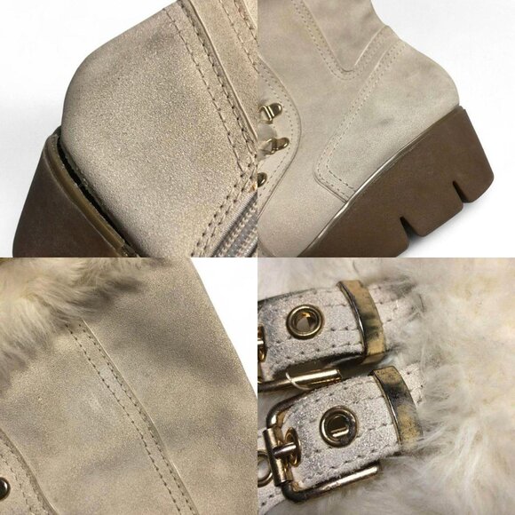 Aldo Fur Snow Boots - Picture 6 of 7